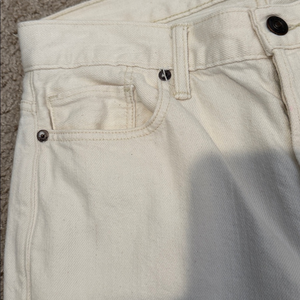 Vince Off-White Denim Jeans - Picture 3 of 7